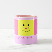 Usted hace que sonríe… taza multi