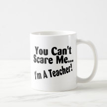 Usted linado me asusta Im un profesor Tazas De Café