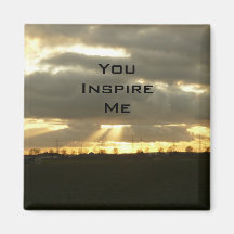 Usted me inspira imán