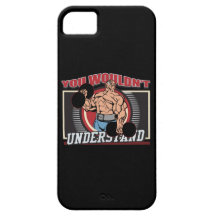 Usted no entendería al Bodybuilder iPhone 5 Case-Mate Protectores