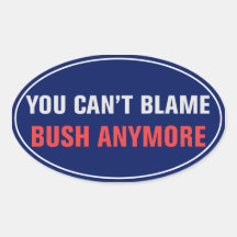 Usted no puede culpar al pegatina de Bush