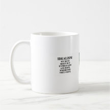 Usted no puede ver claramente a través de los vidr taza de café
