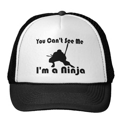 Usted no puede verme divertido gorro