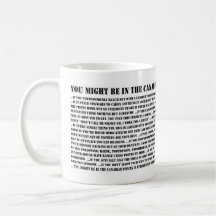 Usted puede ser que sea en las fuerzas armadas de  taza de café