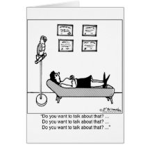 ¿Usted quiere hablar de eso? Tarjeta