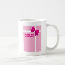 ¿Usted será mi criada del honor? arcos del rosa Tazas De Café