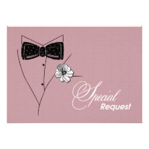 ¿Usted será mi padrino de boda? Tarjetas adaptable Invitación Personalizada
