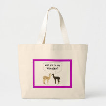 ¿Usted será mi tarjeta del día de San Valentín? Bolsa De Mano