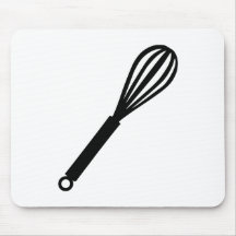 Utensilios de la cocina tapete de ratón