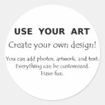 Utilice su arte crean sus propios diseños únicos etiquetas  