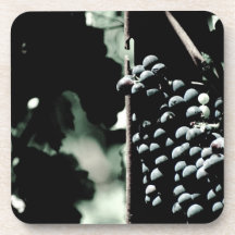 Uvas de vino posavasos