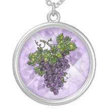 Uvas púrpuras grimpolas personalizadas