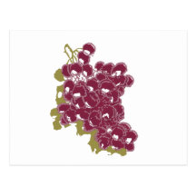Uvas Tarjeta Postal