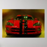 V10 rojo posters