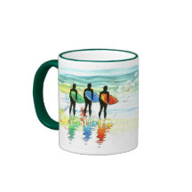 V.1 que practica surf ido taza