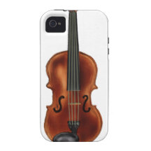 V está para el violín vibe iPhone 4 carcasa