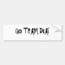 Va el equipo/la pegatina para el parachoques etiqueta de parachoque