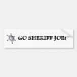 ¡VA EL SHERIFF JOE! ETIQUETA DE PARACHOQUE