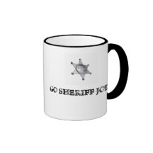 ¡Va el sheriff Joe! Tazas