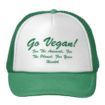 va el vegano para el gorra del vegano de los anima