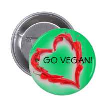 ¡Va el vegano! Pin