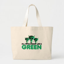 Va el verde bolsa lienzo