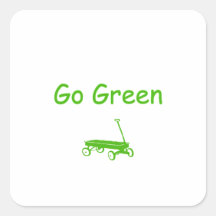 va el verde pegatina