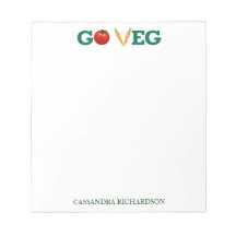 Va la libreta de Veg Blocs De Papel