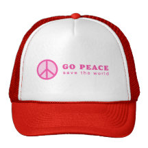 Va la paz (el rosa) gorro