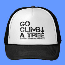 Va la subida un árbol gorras