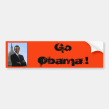 ¡Va Obama! Etiqueta De Parachoque
