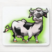 Vaca Alfombrillas De Ratón