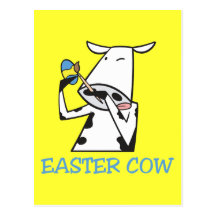 Vaca de Pascua Postal
