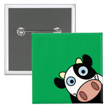 Vaca feliz pins