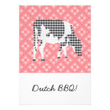 Vaca frisia, koe de Friese Invitaciones Personalizada