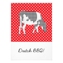 Vaca frisia, koe de Friese Comunicado Personalizado