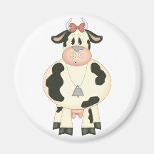 Vaca linda imán