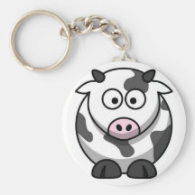 Vaca linda llaveros personalizados