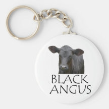 Vaca negra de Angus Llavero