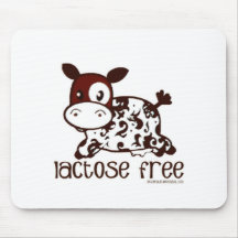 Vaca sin lactosa de Brown Alfombrilla De Raton