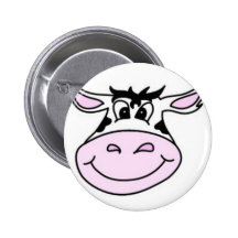 Vaca sonriente pin