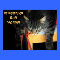 Vacaciones de la motivación posters