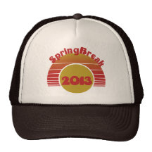 Vacaciones de primavera 2013 gorros bordados