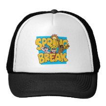 Vacaciones de primavera 3 gorros bordados