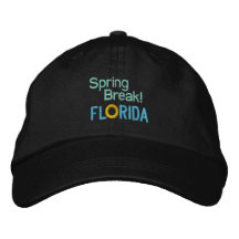 ¡VACACIONES DE PRIMAVERA! - Casquillo de la FLORID Gorra De Béisbol