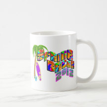 Vacaciones de primavera tazas