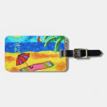 Vacaciones tropicales de la playa - arte de Galina