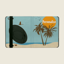 Vacaciones tropicales personalizadas de la playa powis icase