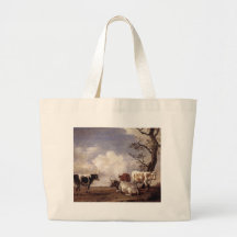 Vacas del alfarero bolsa