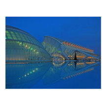 Valencia - Ciudad de las Artes y las Ciencias Tarjeta Postal